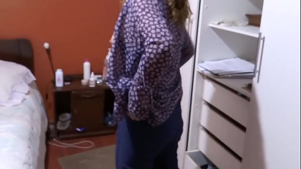 Beautiful mature woman very excited shows off before being fucked by her young friends and lovers  