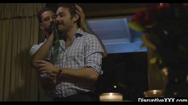 Romantic date turned into rough gay sex