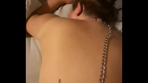 Tries on her new Choker