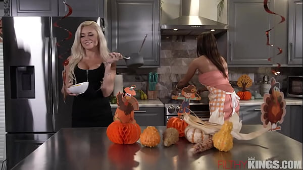 FilthyTaboo - Hot Milf Gets Her PUSSY STUFFED With By Bf's CHEATING Huge Cock On Thanksgiving FULL SCENE