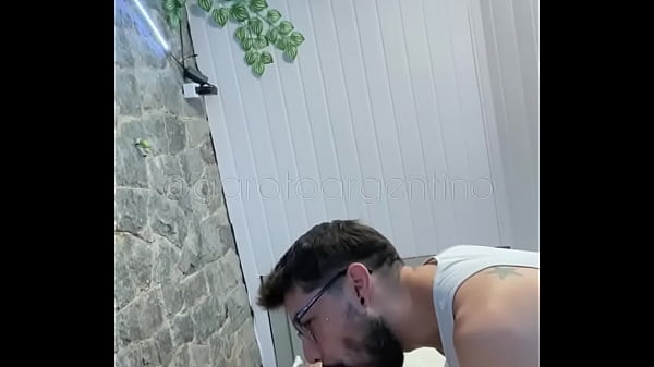 Shaved balls and a cock sucking to finish