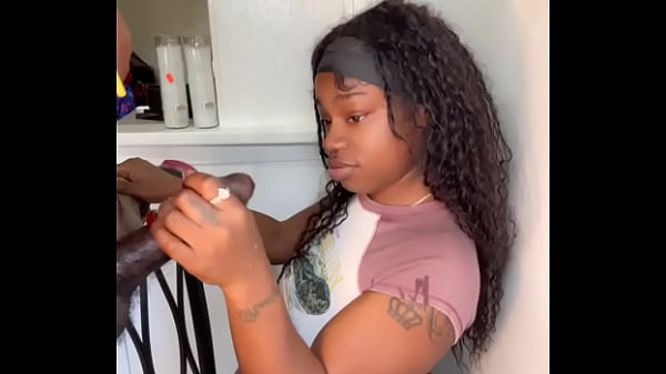 Stepmother Swallowed Stepbrother Big Black Cock After Dinner (This could be you) POV