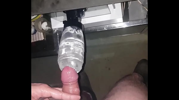 Hot fleshlight fuck public outdoors