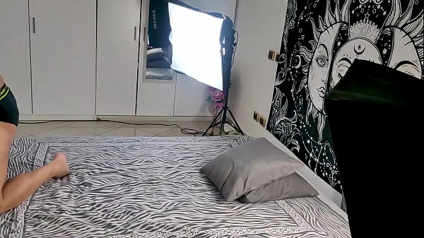 Exclusive - Back stage - italian girl with Rambetto Stefanin first hard experience  