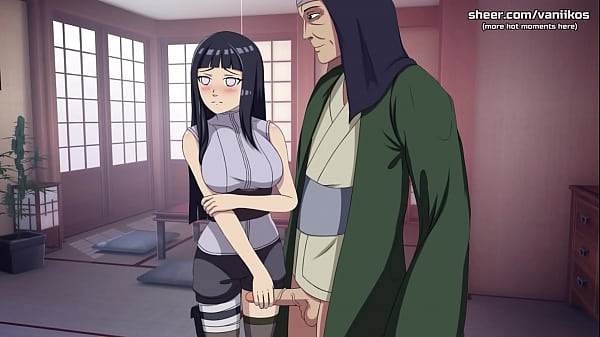 Naruto: Kunoichi Trainer | Big Perfect Tits 18yo Teen Hinata Handjob For An Old Pervert. Hot Anime Hentai Naruto Adult Game Parody | Hottest highlights | Part #1  