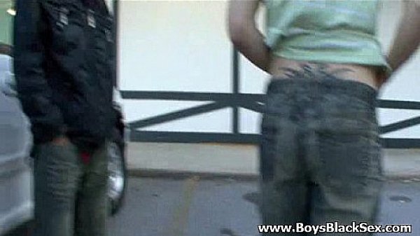 BlacksOnBoys - Gay blacks fuck hard white sexy twink 22