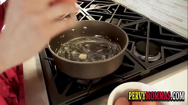 Busty stepmother fucks taboo cock and gets jizzed