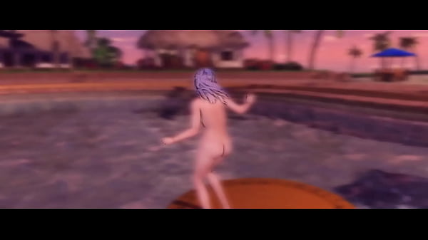 DOAXVV Butt Battle - Fiona went the extra mile to entertain the audience