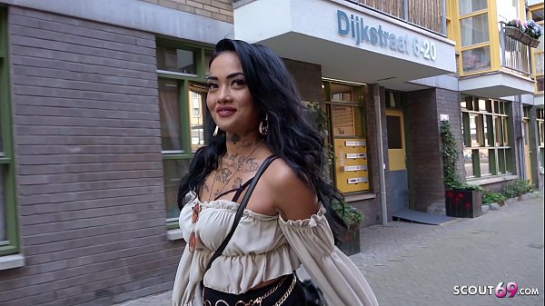 GERMAN SCOUT - LATIN TATTOO CELEB SEDUCE TO BAREBACK FUCK FOR MONEY IN AMSTERDAM  