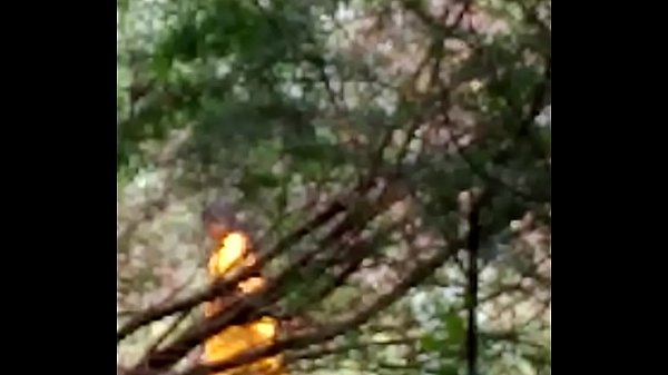 Aunty sarri adjusting after pee