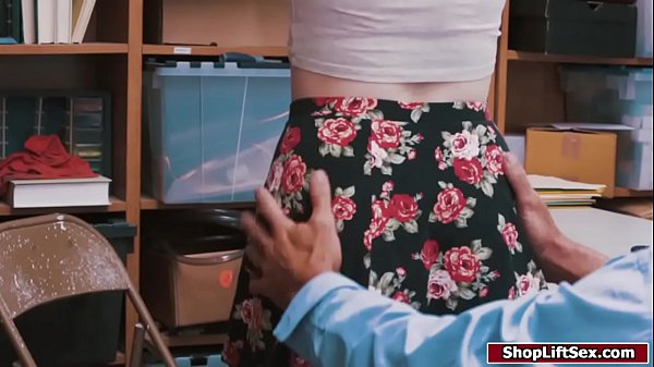 Pretty teen fucked by LP officer for stealing lingeries