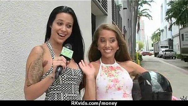 Tight teen fucks a man in front of the camera for cash 22