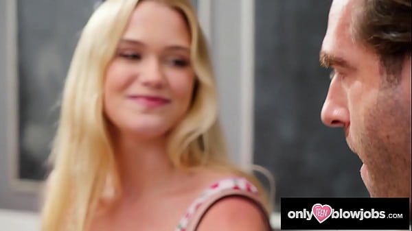Blonde Teen Blowjob Sex Scene With Her Old Teacher 