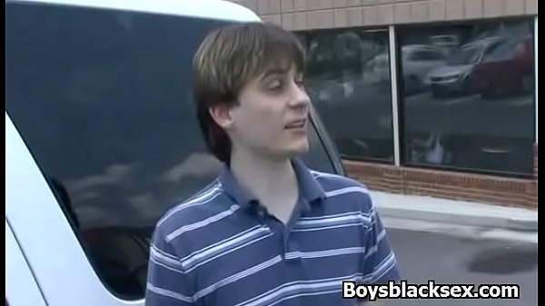 Blacks On Boys - Interracial Hardcore Bareback Fuck Movie 12