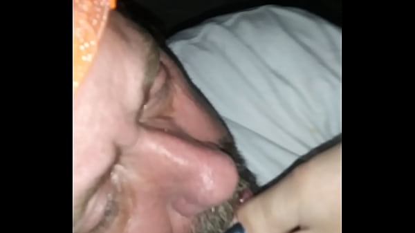 Jacking on bay Bay's beautiful feet  