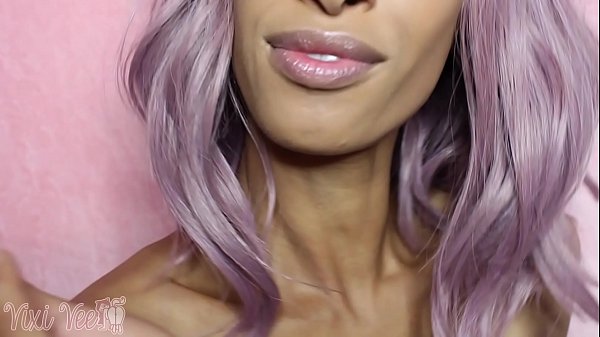 Long Tongue Ebony Vixi Vee Sucks FULL