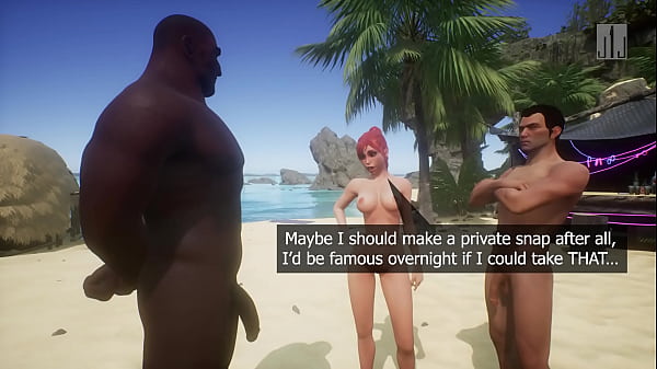 BBC Island: Girlfriend ends up like the locals at island beach  