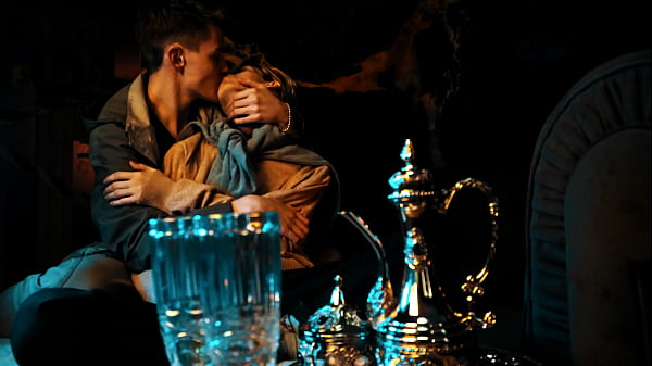 Two hot students decided to relax together 