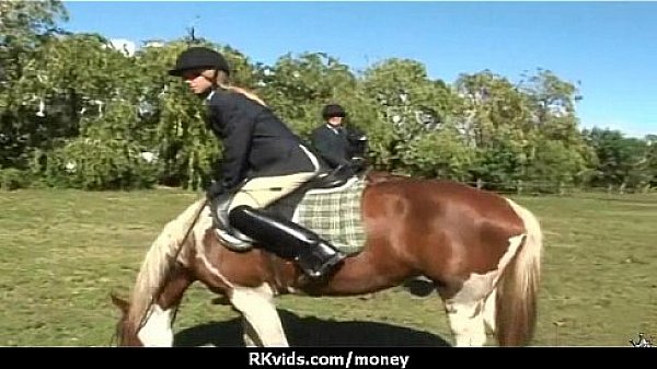 Desperate teen naked in public and fucks to pay rent 17