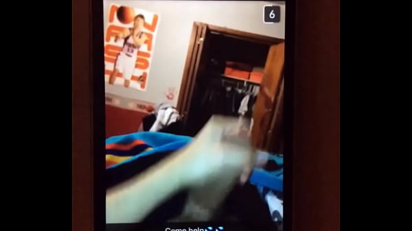 College student sending video to girls  