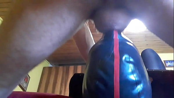 Laura on Hee step sister bound on a bed and blindfolded receiving a cock down her throat