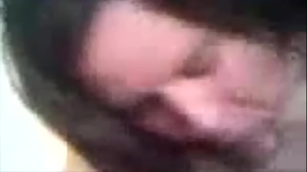 Chubby brunette blowing cock  