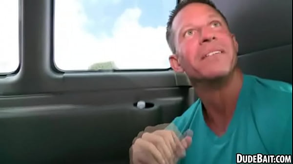 A hot stud sucks this unknowing stud while blindfolded 