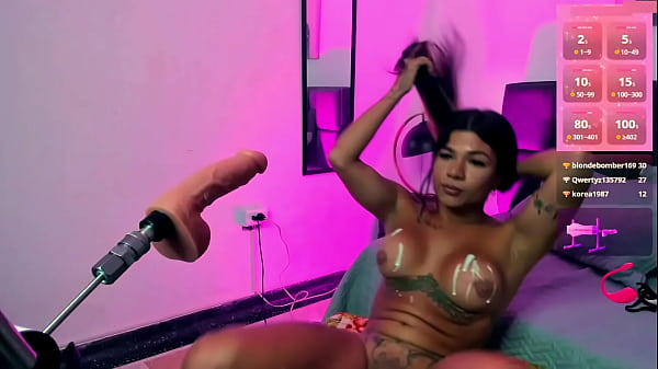 TS Angelique Monroe - Webcam show from January 22, 2025