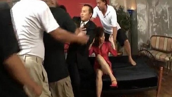 Natsumi Mitsu gets cum on face from dicks she sucked before fuck