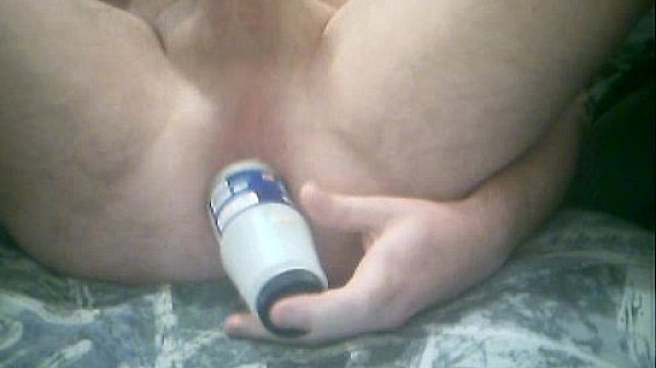 fucking myself with a bottle creamy ass