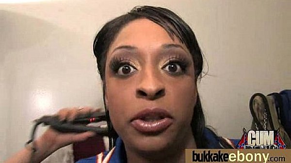 Amazing IR group sex action with stunning ebony 8  