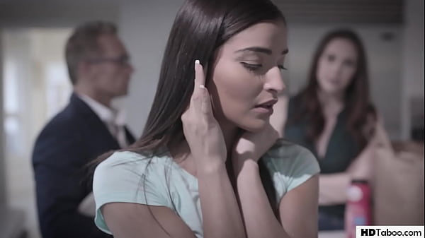 Naive girl having sex with handsome uncle