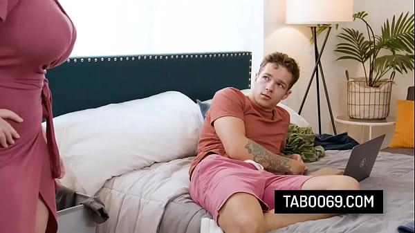 Kinky stepmother have anal sex with her stepson for the first time