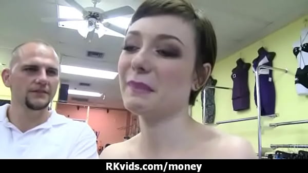 Sexy wild chick gets paid to fuck 15