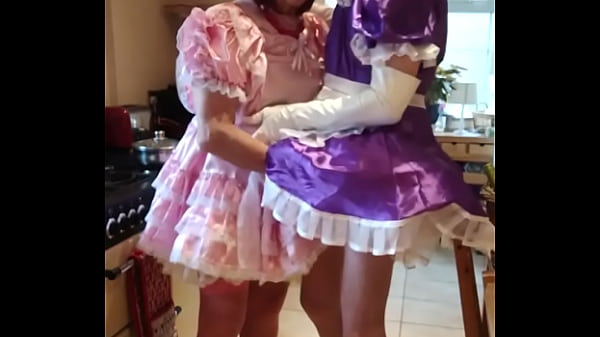 Two sissy Tgirls at play  