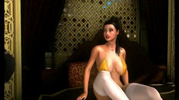 3D anime shemale gets handjob