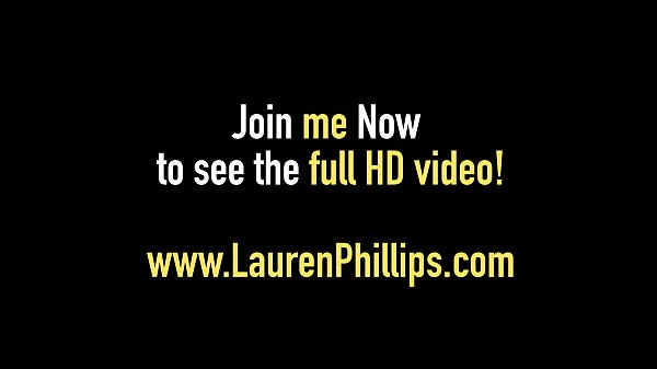 Busty Red Head Lauren Phillips Displays Her Hot Flexibility!