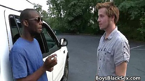 Blacks On Boys - Gay Hardcore Interracial Bareback Sex Video 21