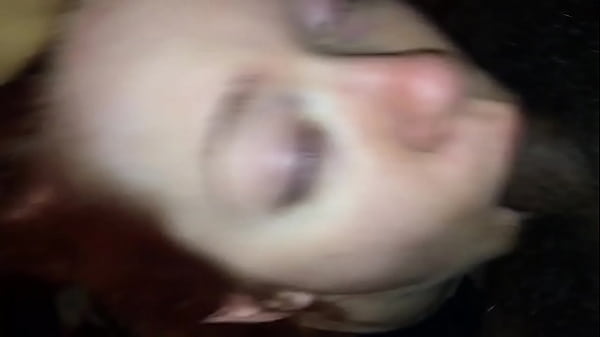 Redhead made to take black cock in her mouth  