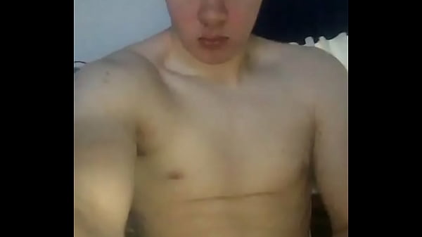 Boy strokes big dick 