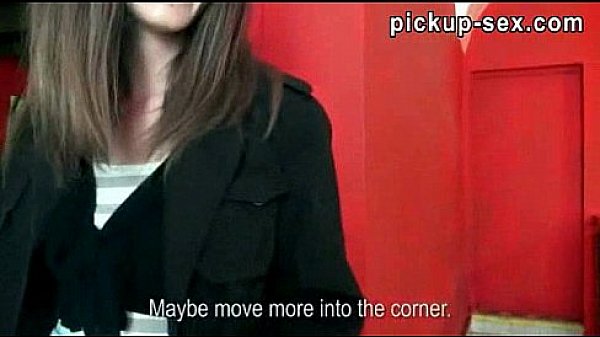 Cute amateur girl takes money and banged in the woods