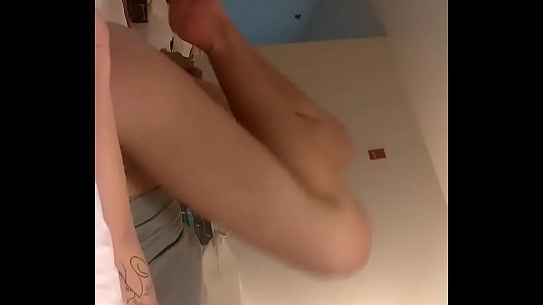 Amateur step Brother caught spying on Naughty sister going solo on webcam pt3