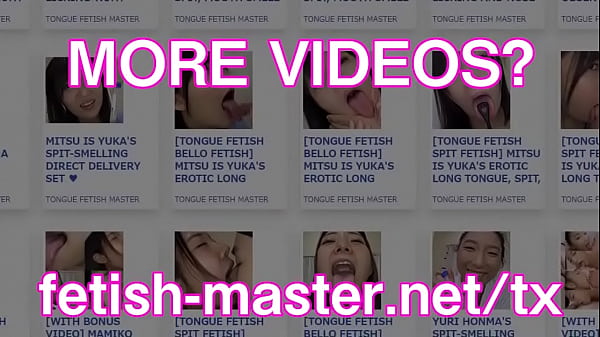 Japanese Asian Tongue Spit Fetish
