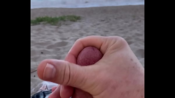 Stroking and Popping on the Beach  