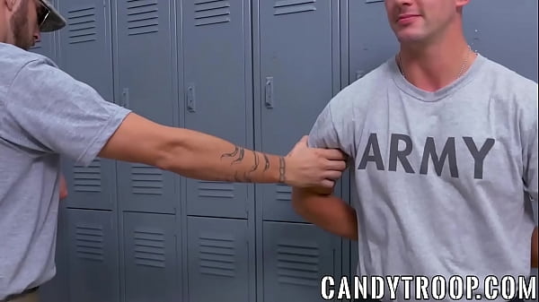 Army officer orders solders to assfuck