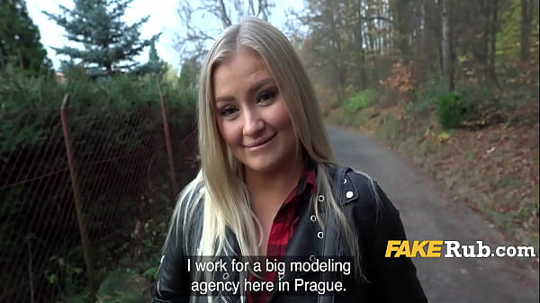 Old Man Casts Lovely Chubby Blonde