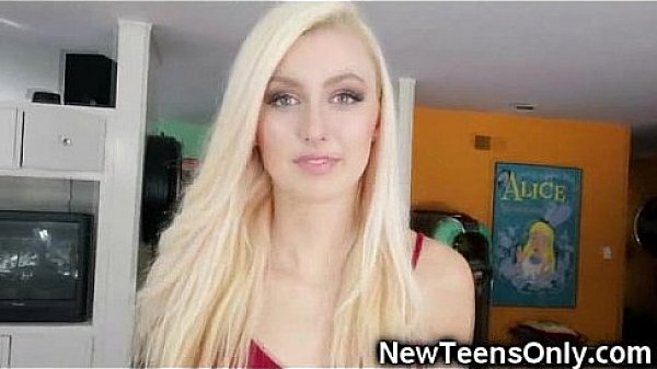 Tall and Skinny Teen Rides Big Cock!