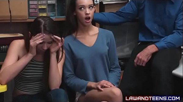 Teens agreed to deepthroat officer's cock  