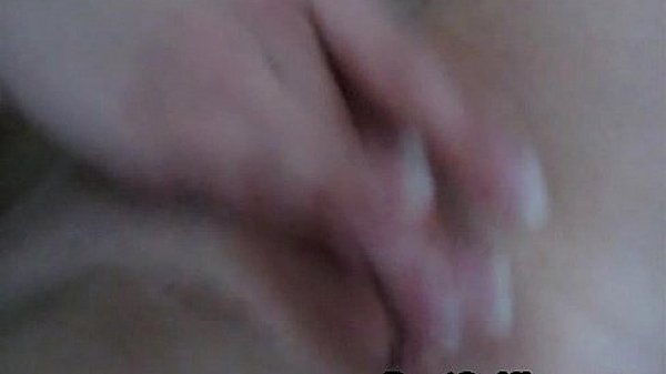 Horny Blonde Slut Films Her Solo Pussy Masturbation
