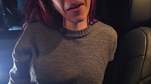 Bookstore girl takes off my condom in the car